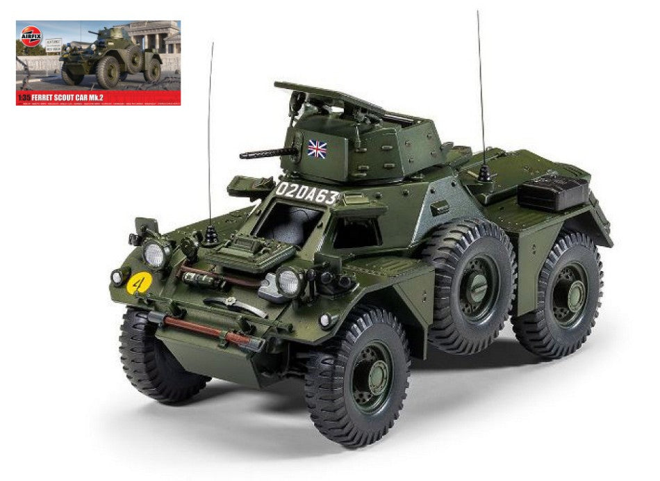 FERRET SCOUT CAR Mk 2 KIT 1:35 - Airfix - A1379