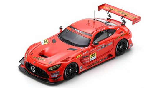 R'Qs AMG GT3 N.22 GT300 SUPER GT 2022 HISASHI WADA-MASAKI JYONAI 1:43 - Spark Model - SGT044