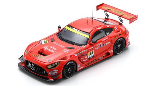 R'Qs AMG GT3 N.22 SUPER GT300 2023 H.WADA-M.JYONAI-M.KANO 1:43 - Spark Model - SGT075