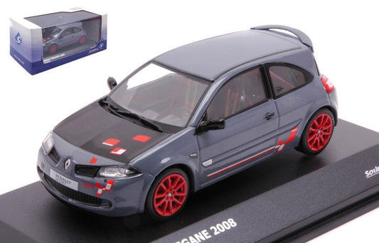 RENAULT MEGANE R26-R 2009 GREY/RED 1:43 - Solido - SL4310203