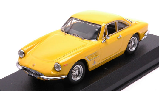 FERRARI 330 GTC RUOTE A RAGGI 1967 YELLOW 1:43 - Best Model - BT9845