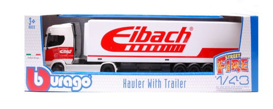 SCANIA S730 HIGHLINE CAB + CONTAINER "EIBACH" 1:43 - Burago - BU31468WT