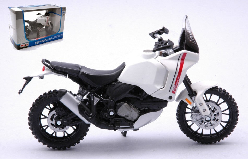 DUCATI DESERTX WHITE 1:18 - Maisto - MI22989