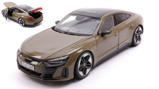 AUDI RS e-TRON GT 2022 GREEN 1:18 - Burago - BU11050G