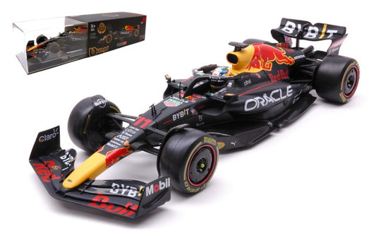 RED BULL N.11 ABU DHABI GP 2022 SERGIO PEREZ W/HARD CASE 1:24 - Burago - BU28026P