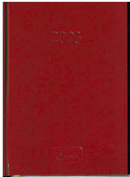 AGENDA BURAGO 2003 COPERTINA IN PELLE - Burago - BUCAT2003AG