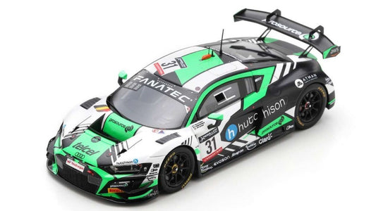 AUDI R8 GT3 N.31 24 H SPA 2022 MENCHACA-PROCTOR-HUTHISON 1:43 - Spark Model - SB522