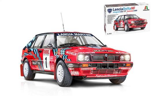 LANCIA DELTA HF 16V N.1 RALLY SANREMO 1989 M.BIASION-T.SIVIERO 1:12 - Italeri - IT4712