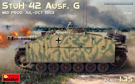 STUH 42 AUSF.G MID PROD.(JUL-OCT 1943) KIT 1:35 - Miniart - MIN35385