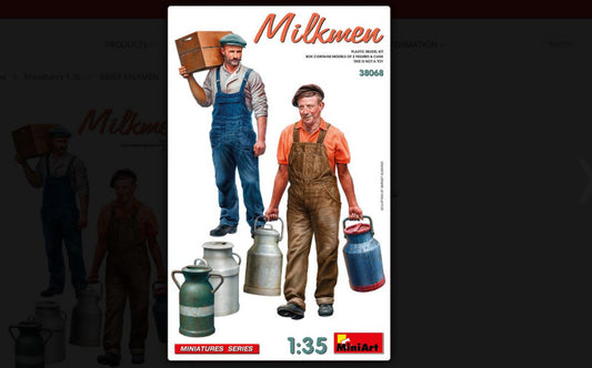 MILKMEN KIT 1:35 - Miniart - MIN38068