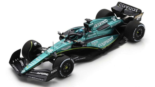 ASTON MARTIN AMR23 N.18 6th BAHRAIN GP 2023 LANCE STROLL 1:43 - Spark Model - S8576