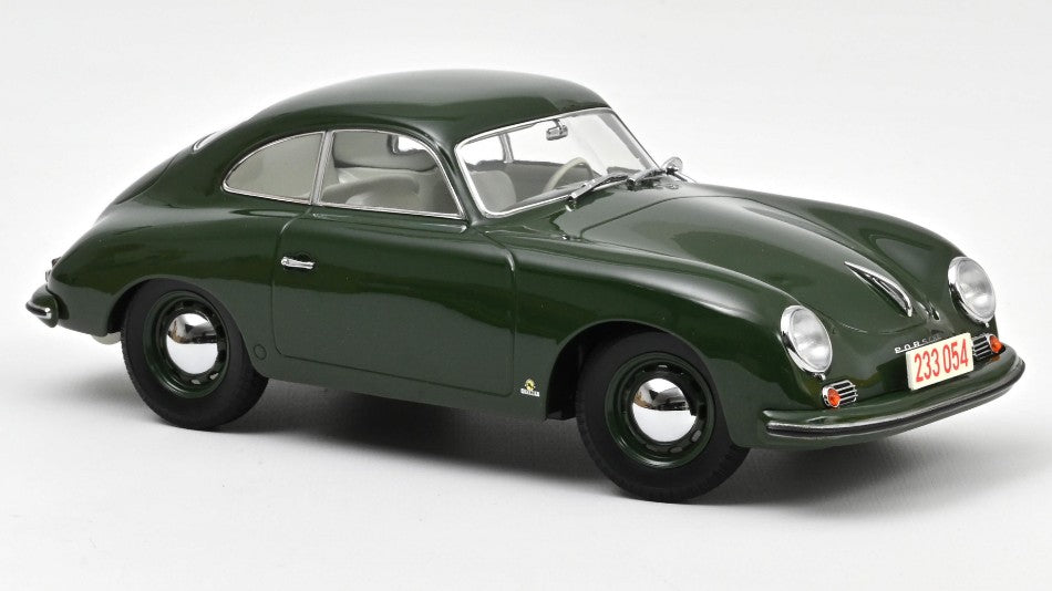 PORSCHE 356 COUPE' 1954 GREEN 1:18 - Norev - NV187453