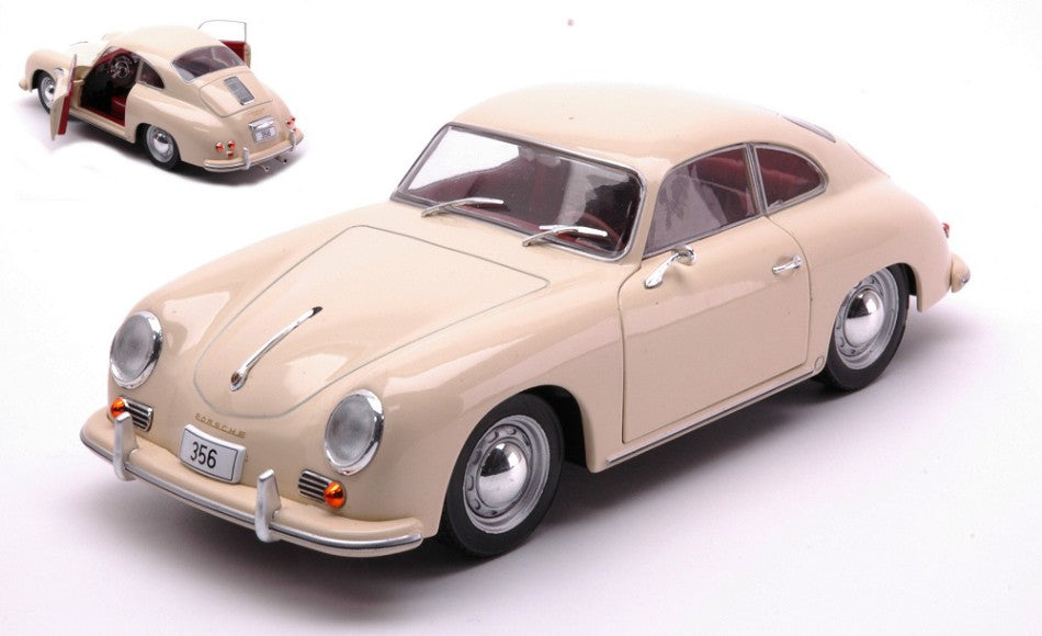 PORSCHE 356 1959 LIGHT BEIGE 1:24 - Whitebox - WB124190