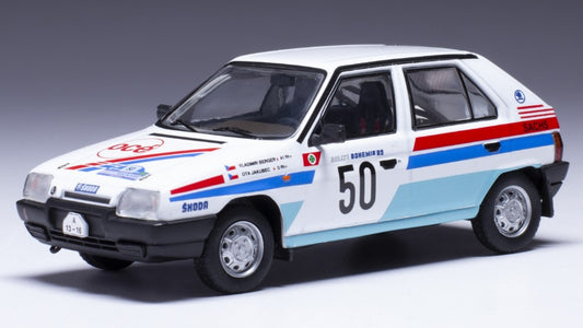 SKODA FAVORIT 136L N.50 RALLY BOHEMIA 1989
BERGER/JAKUBEC 1:43 - Ixo Model - RAC431