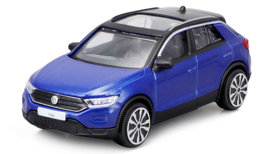 VW T-ROC 2021 BLUE 1:43 - Burago - BU30455B