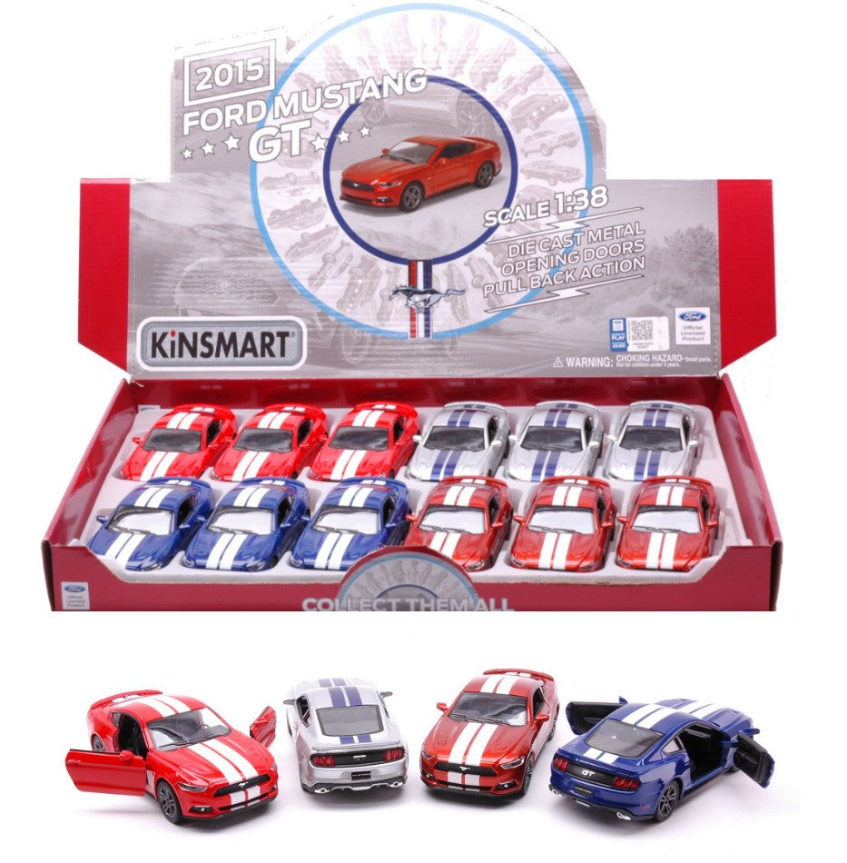FORD MUSTANG GT SCALA 1:38 cm 12 - Kinsmart - KT89291