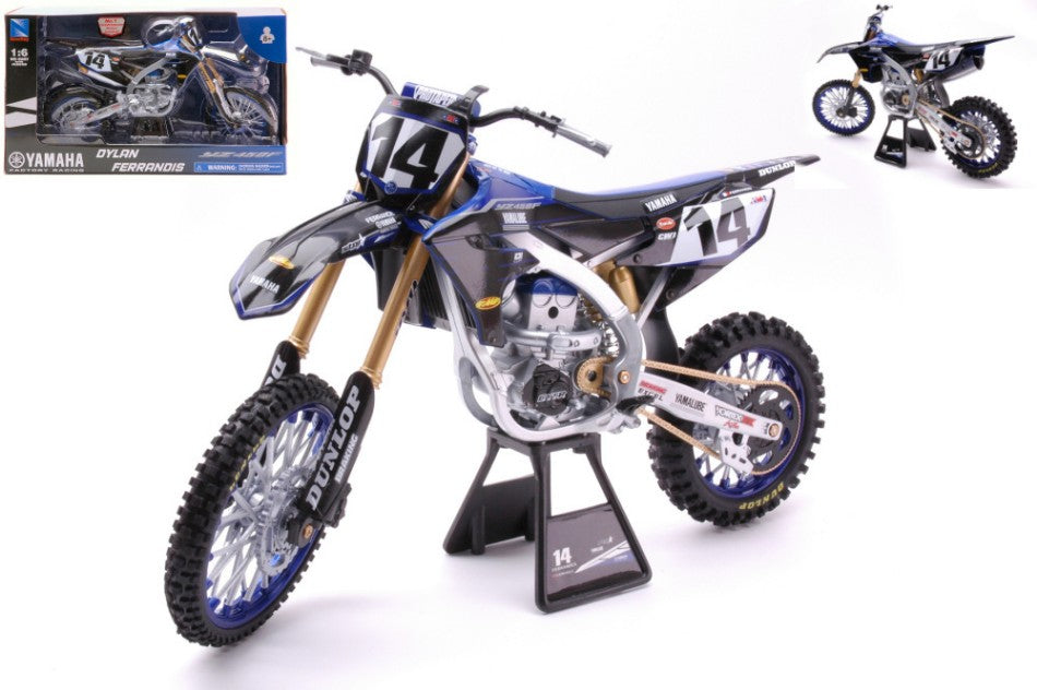 YAMAHA YZ 450 F N.14 DYLAN FERRANDIS 1:6 - New Ray - NY49723
