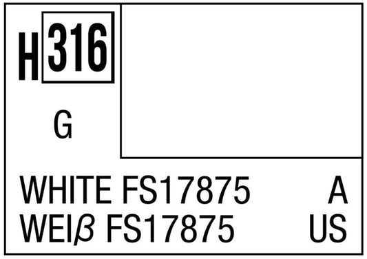 WHITE GLOSS ml 10 Pz.6 - Gunze - GU0316