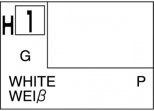 WHITE GLOSS ml 10 Pz.6 - Gunze - GU0001