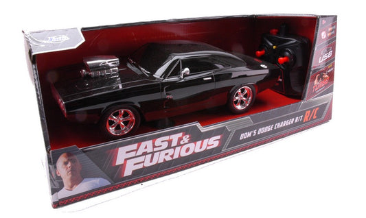 DOM'S DODGE CHARGER 1970 FAST & FURIOUS RADIOCONTROL 1:16 - Jada Toys - JADA253206004