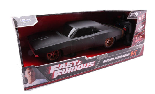 DOM'S DODGE CHARGER 1968 FAST & FURIOUS RADIOCONTROL 1:16 - Jada Toys - JADA253206012