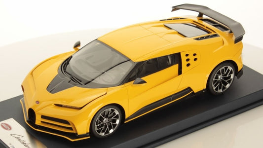 BUGATTI CENTODIECI PRODUCTION VERSION YELLOW 1:18 - Looksmart - LS18025C