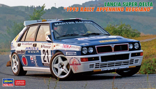 LANCIA SUPER DELTA 1993 RALLY APPENNINO REGGIANO  KIT 1:24 - Hasegawa - HA20648
