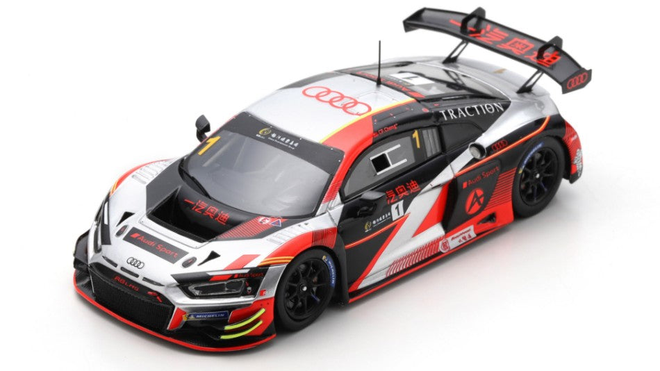 AUDI R8 GT3 N.1 MACAU GT CUP 2022 CHENG CONG FU 1:43 - Spark Model - SA268