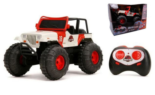 JEEP WRANGLER "JURASSIC WORLD 2015" SEA AND WATER LAND RADIOCONTROL 1:16 - Jada Toys - JADA253255045
