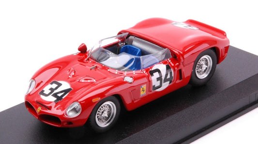 FERRARI DINO 246 SP N.34 12 H SEBRING 1962 PEDRO E RICC.RODRIGUEZ 1:43 - Art Model - AM0209