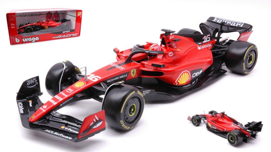 FERRARI F-23 N.16 2023 CHARLES LECLERC 1:18 - Burago - BU16812L