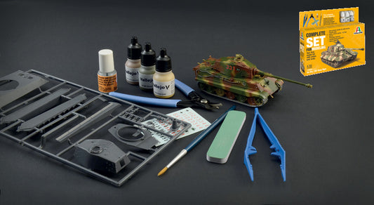 KING TIGER SET COMPLETO KIT 1:72 - Italeri - IT72005