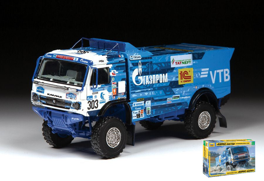 KAMAZ MASTER RALLY TRUCK KIT 1:72 - Zvezda - Z5076