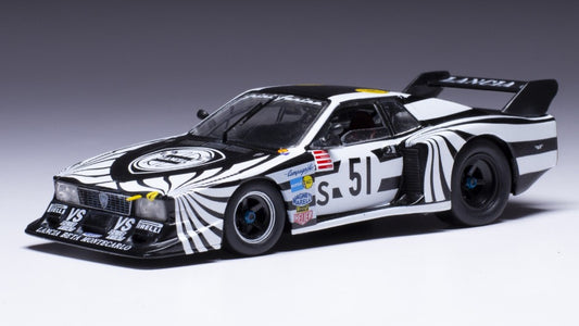 LANCIA BETA MONTECARLO N.51 6h SILVERSTONE 1979 R.PATRESE-W.ROHRL 1:43 - Ixo Model - GTM162