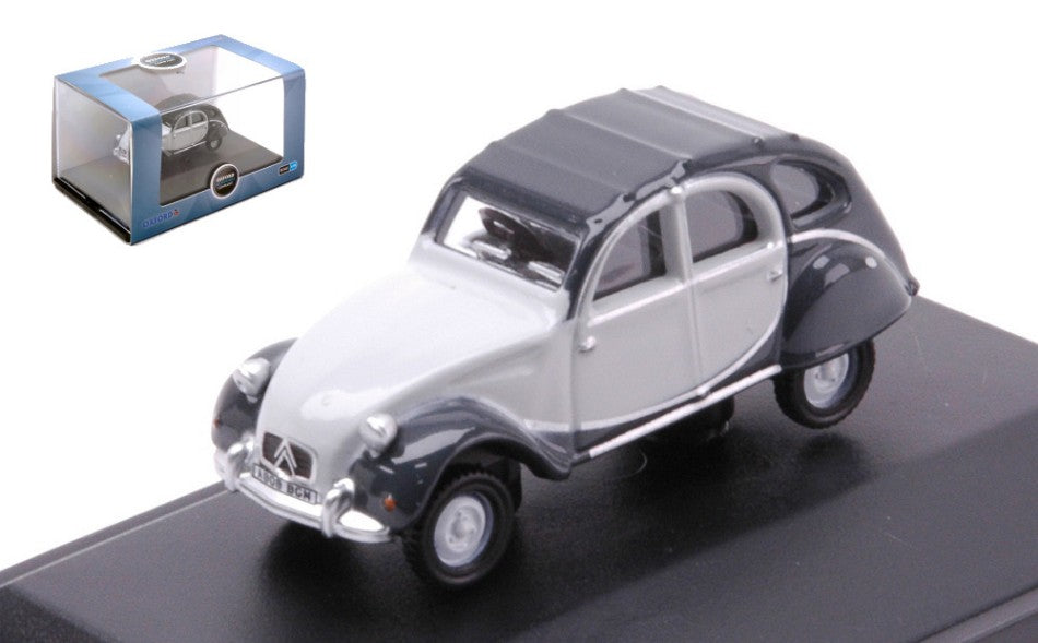 CITROEN 2 CV CHARLESTON LIGHT GREY/GREY 1:76 - Oxford - OXF76CT006