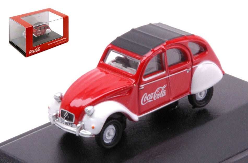 CITROEN 2 CV CHARLESTON COCA COLA 1:76 - Oxford - OXF76CT007CC