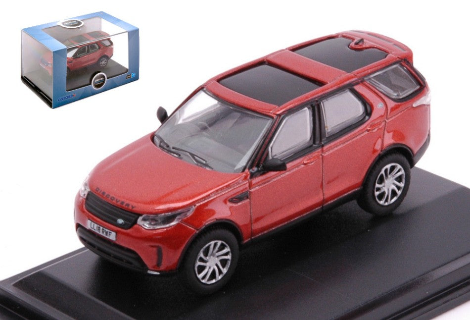 LAND ROVER DISCOVERY 5 ORANGE METALLIC 1:76 - Oxford - OXF76DIS5004