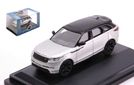 RANGE ROVER VELAR SE SILVER W/BLACK ROOF 1:76 - Oxford - OXF76VEL003