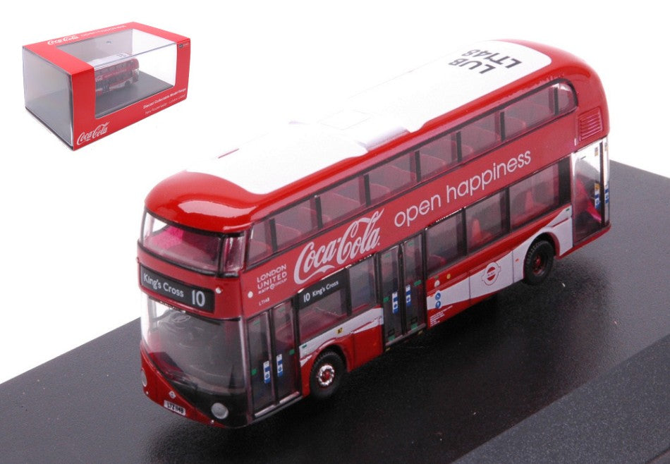 NEW REUTEMASTER LONDON UNITED COCA COLA SCALE N mm 70 - Oxford - OXFNNR004CC