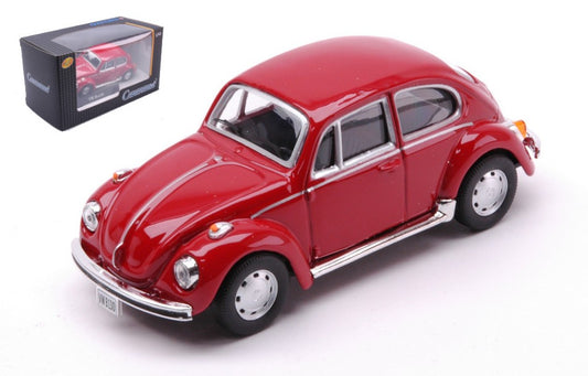 VW BEETLE RED BURGUNDY 1:43 - Cararama - CA410500