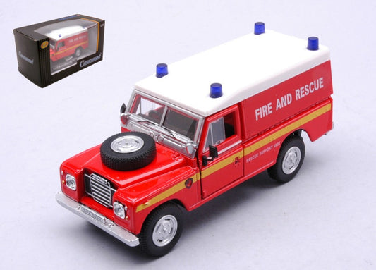 LAND ROVER SERIES III 109 FIRE AND RESCUE 1:43 - Cararama - CA553940