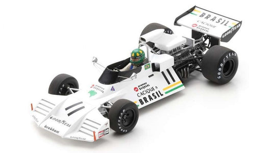 BRABHAM BT42 WILSON FITTIPALDI 1973 N.11 MONACO GP 1:18 - Spark