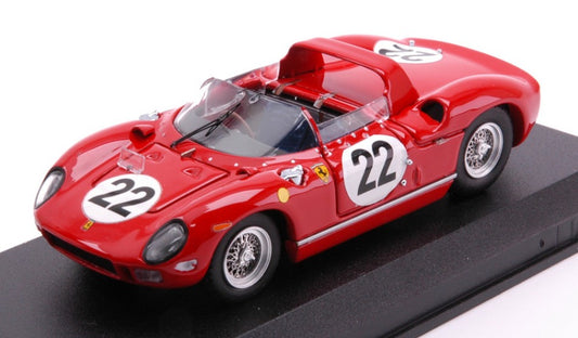 FERRARI 250P N.22 24 H LE MANS 1963 PARKES-MAGLIOLI 1:43 - Art Model - AM0158-2
