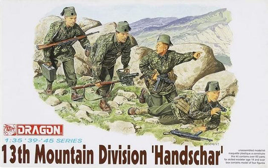 13th MOUNTAIN TROOP HANDSCHAR KIT 1:35 - Dragon - D6067