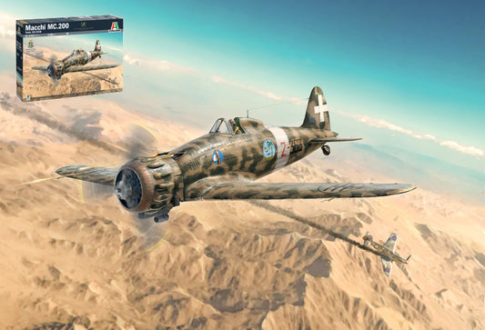 MACCHI M.C.200 SERIES XXI KIT 1:48 - Italeri - IT2767