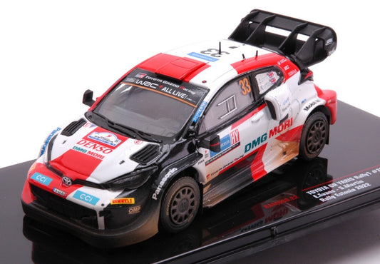 TOYOTA GR YARIS WRC N.33 RALLY EASTLAND 2022 EVANS-MARTIN 1:43 - Ixo Model - RAM860