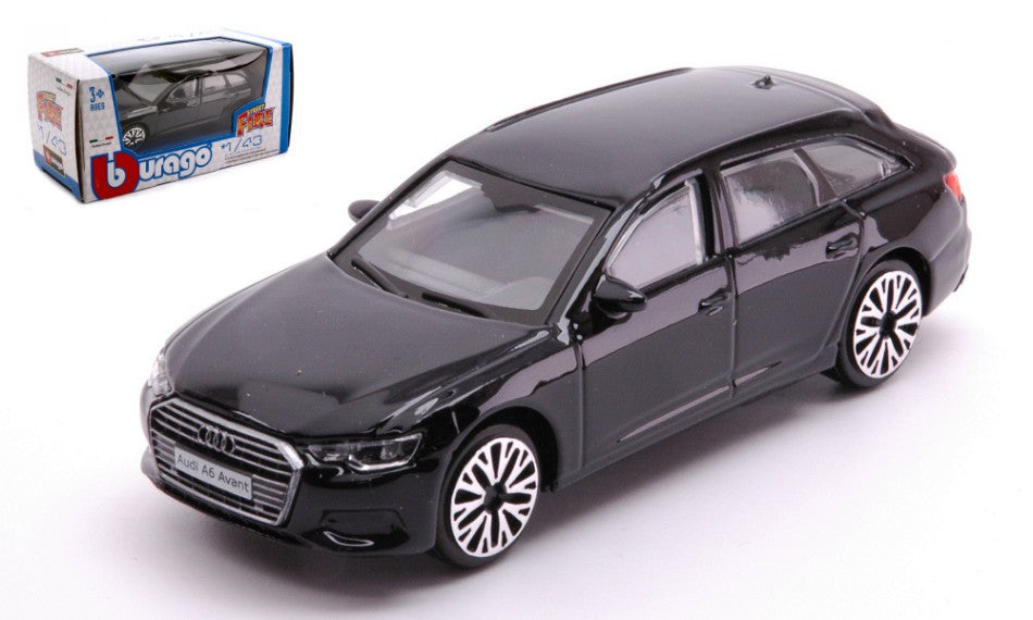 AUDI A6 AVANT BLACK limited edition 1:43 - Burago - BU30398Z