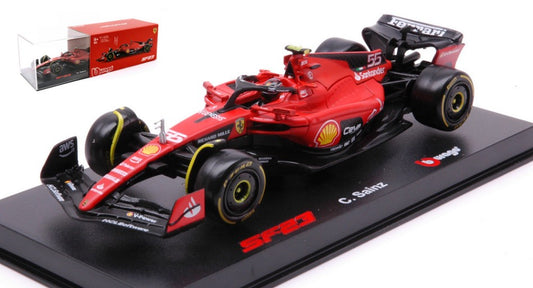 FERRARI F-23 N.16 2023 CHARLES LECLERC SIGNATURE 1:43 - Burago - BU36835L
