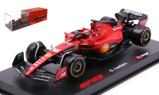 FERRARI F-23 N.55 2023 CARLOS SAINZ SIGNATURE 1:43 - Burago - BU36835S