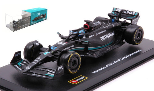 MERCEDES W14 N.63 2023 GEORGE RUSSELL SIGNATURE 1:43 - Burago - BU38081R